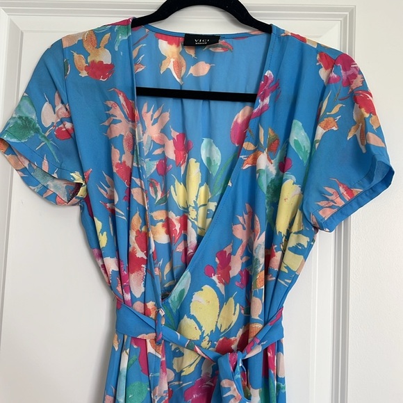 Floral maxi wrap dress - Picture 2 of 3